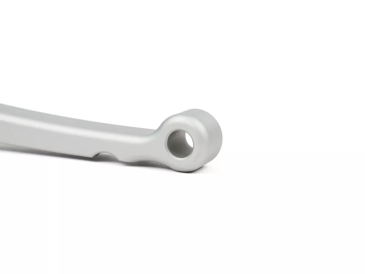 Brake lever -BGM PRO CNC- disc brake (Heng Tong)- Vespa PX (2004-) - steel grey