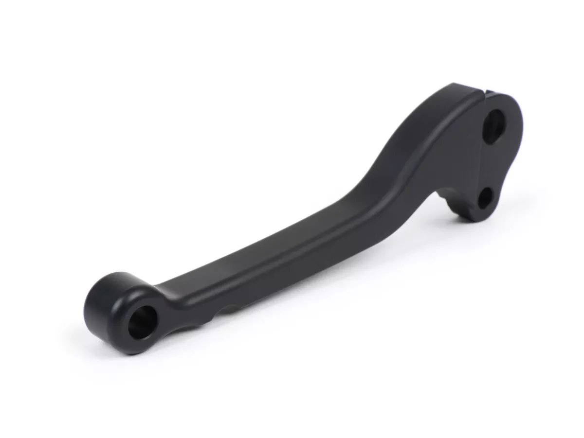 Levier de frein -BGM PRO CNC- frein à tambour - Vespa Largeframe 1957-1998 - PX, T5, Sprint, Rally, GT, GTR, TS, VNA, VNB, VBB, VBA, GS, SS180, Smallframe 1963-1989 V50, 50N, V90, PV125, ET3, PK S, PK XL1 - noir mat- ABE