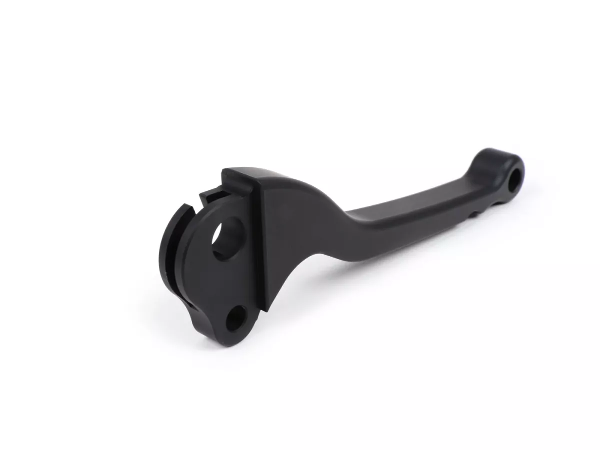 Koppelingshendel -BGM PRO CNC- Trommelrem- Vespa Largeframe 1957-1998 - PX, T5, Sprint, Rally, GT, GTR, TS, VNA, VNB, VBB, VBA, GS, SS180, Smallframe 1963-1989 V50, 50N, V90, PV125, ET3, PK S, PK XL1 - mat zwart