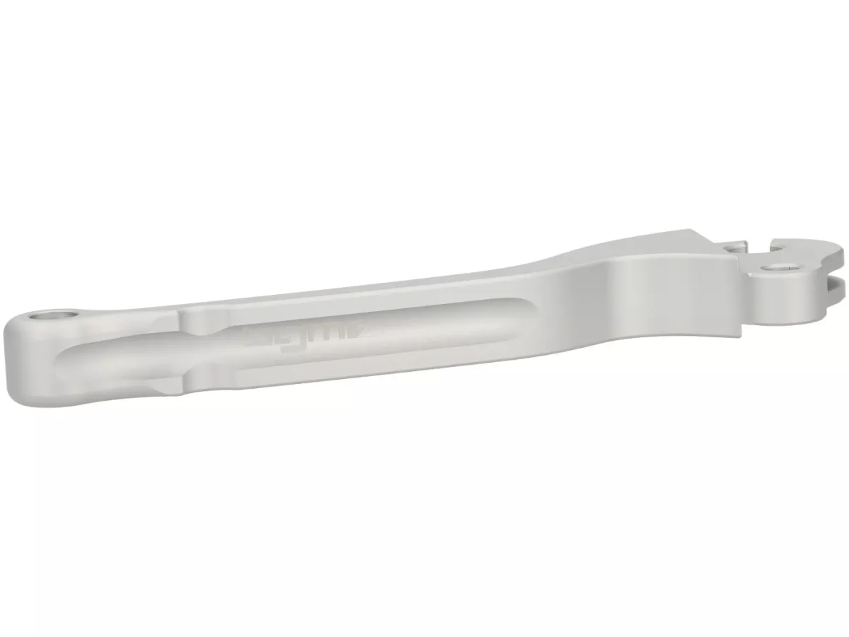 Clutch lever -BGM PRO CNC- bowden cable- Vespa Largeframe 1957-1998 - PX, T5, Sprint, Rally, GT, GTR, TS, VNA, VNB, VBB, VBA, GS, SS180, Smallframe 1963-1989 V50, 50N, V90, PV125, ET3, PK S, PK XL1 - silver matt