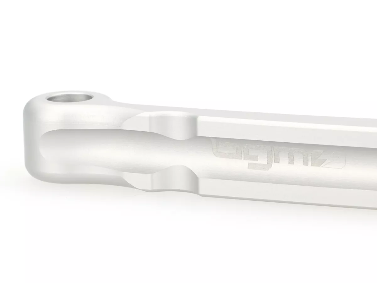 Clutch lever -BGM PRO CNC- bowden cable- Vespa Largeframe 1957-1998 - PX, T5, Sprint, Rally, GT, GTR, TS, VNA, VNB, VBB, VBA, GS, SS180, Smallframe 1963-1989 V50, 50N, V90, PV125, ET3, PK S, PK XL1 - silver matt