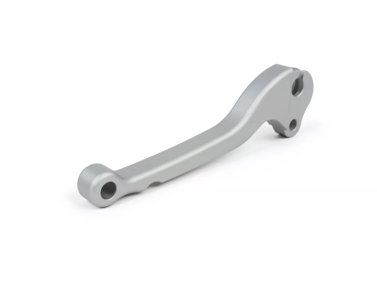 Tuas kopling -BGM PRO CNC- rem tromol- Vespa Rangka Besar 1957-1998 - PX, T5, Sprint, Rally, GT, GTR, TS, VNA, VNB, VBB, VBA, GS, SS180, Rangka Kecil 1963-1989 V50, 50N, V90, PV125, ET3, PK S, PK XL1 - perak