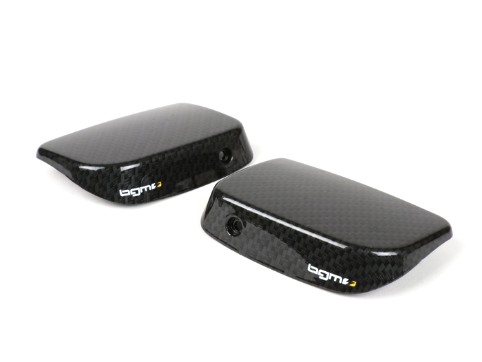 Kit capot de maître de cylindre de frein -BGM PRO, sans trous pour rétroviseurs- Vespa GTL125/200 (ZAPM311, ZAPM312), GTS125 (ZAPM313), GTS250 (ZAPM451), GTS300 (ZAPM452), GTS i.e. Super125 (ZAPM453), GTS i.e. Super300 (ZAPM452) - carbon style