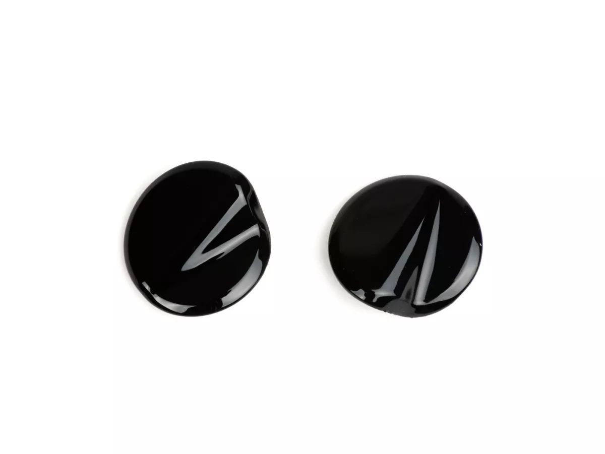 Pair of covers for mirror hole -BGM PRO- Vespa GTS 125-300 (ZAPMA3100, ZAPMA3200, ZAPMA3300) GTS HPE, Supertech (ZAPMA3600) - black (094)
