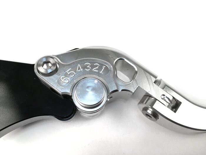 Remhendelset -BGM PRO Sport, verstelbaar + opklapbaar- Vespa GT, GTL, GTS 125-300 - Zilver
