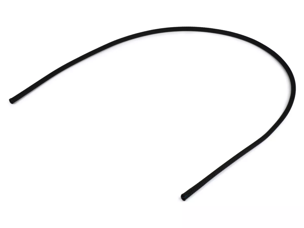 Tubo Bougie, negro autocierre -BGM PRO Ø=5mm- 1m