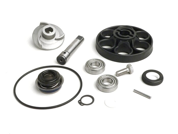 Kit revisione pompa acqua Morini 50 ccm LC (tipo Aprilia/Suzuki) - altezza lama 7mm