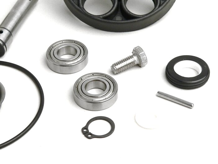 Kit revisione pompa acqua Morini 50 ccm LC (tipo Aprilia/Suzuki) - altezza lama 7mm