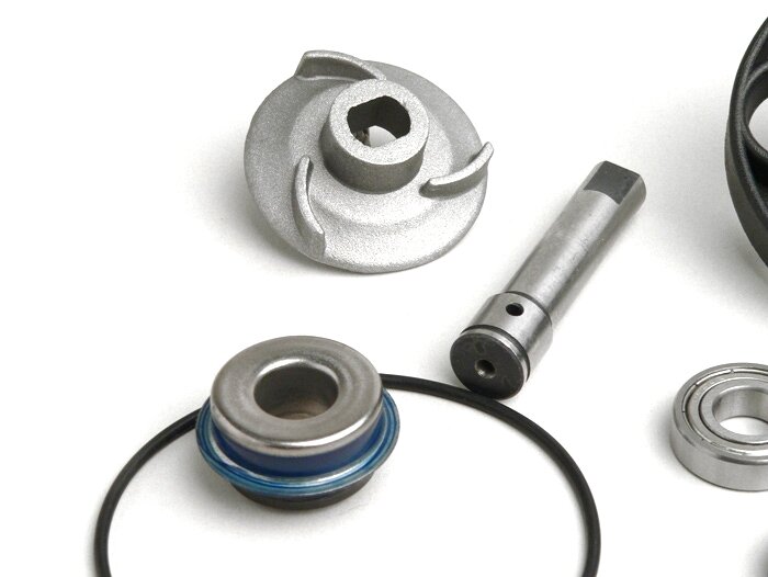 Kit revisione pompa acqua Morini 50 ccm LC (tipo Aprilia/Suzuki) - altezza lama 7mm