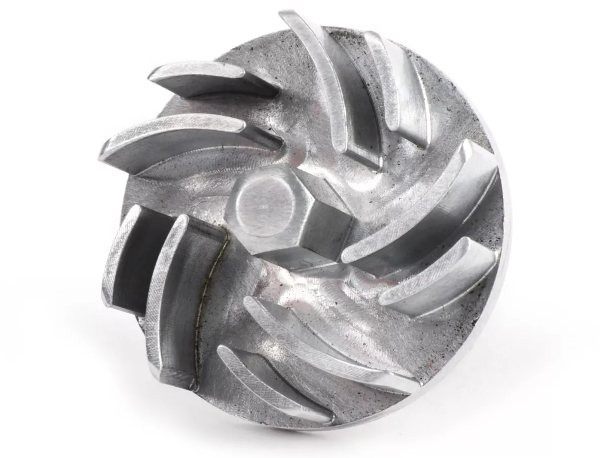 Impeler pompa air -BGM PRO Alu CNC- Piaggio 125-180 ccm 2-tak - Gilera Runner FX/FXR 125-180, Italjet Dragster 125-180, Piaggio Hexagon LX/LXT 125-180