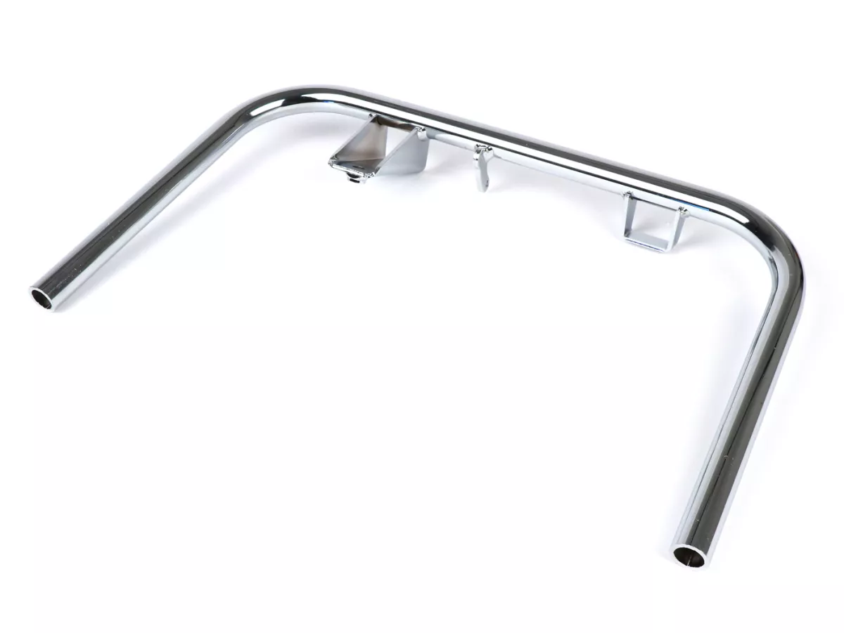Dudukan tengah -BGM PRO Soft Stop V2 System- Vespa Largeframe (10) Sprint150 (VLB1T), Rally180 (VSD1T), Rally200 (VSE1T), GT/GTR125 (VNL2T), TS125 (VNL3T), GL150 (VLA1T) - Chrome