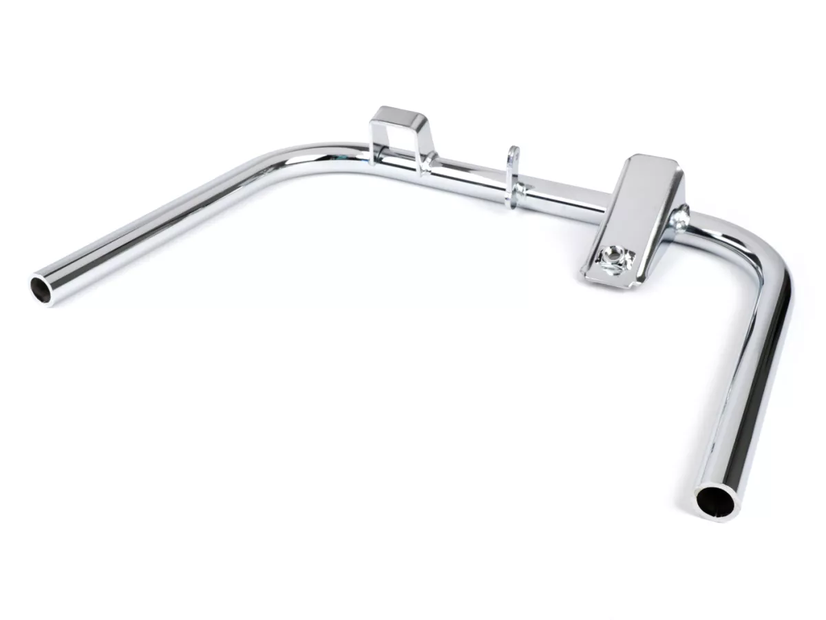 Dudukan tengah -BGM PRO Soft Stop V2 System Ø=20mm- Vespa Smallframe (10) (1972-) V50, V90, PV125, ET3 - Chrome