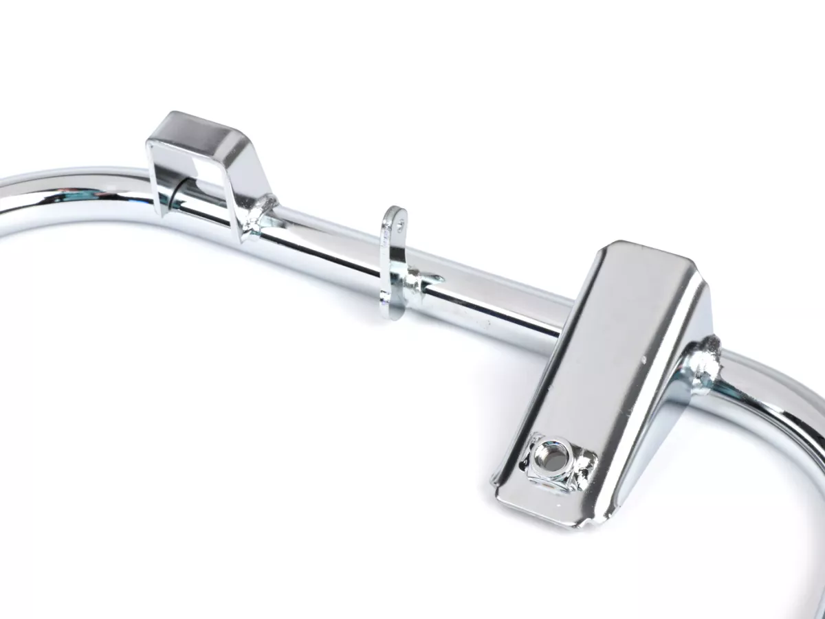 Dudukan tengah -BGM PRO Soft Stop V2 System Ø=20mm- Vespa Smallframe (10) (1972-) V50, V90, PV125, ET3 - Chrome