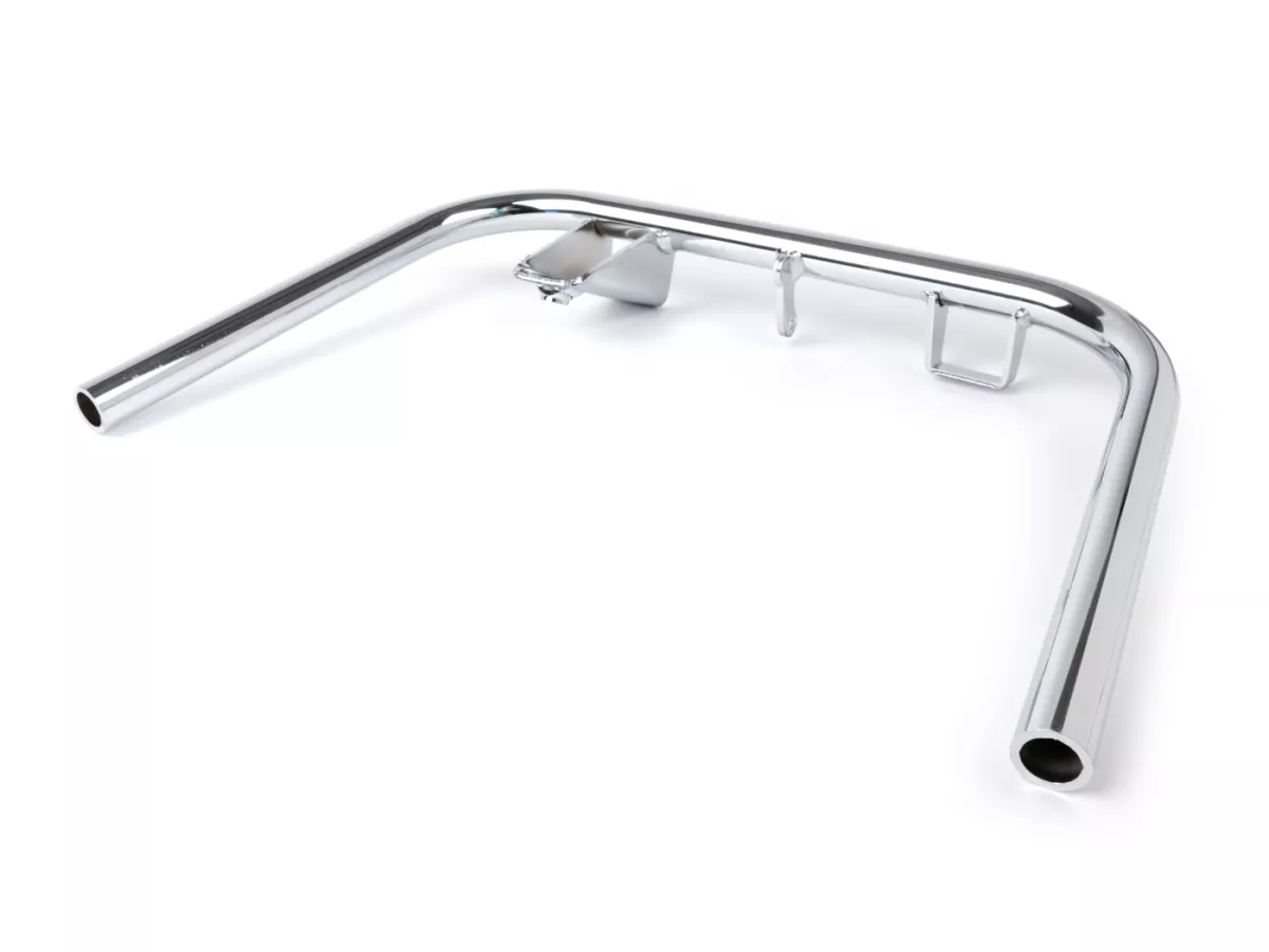 Dudukan tengah -BGM PRO Soft Stop V2 System Ø=20mm- Vespa Smallframe (10) (1972-) V50, V90, PV125, ET3 - Chrome