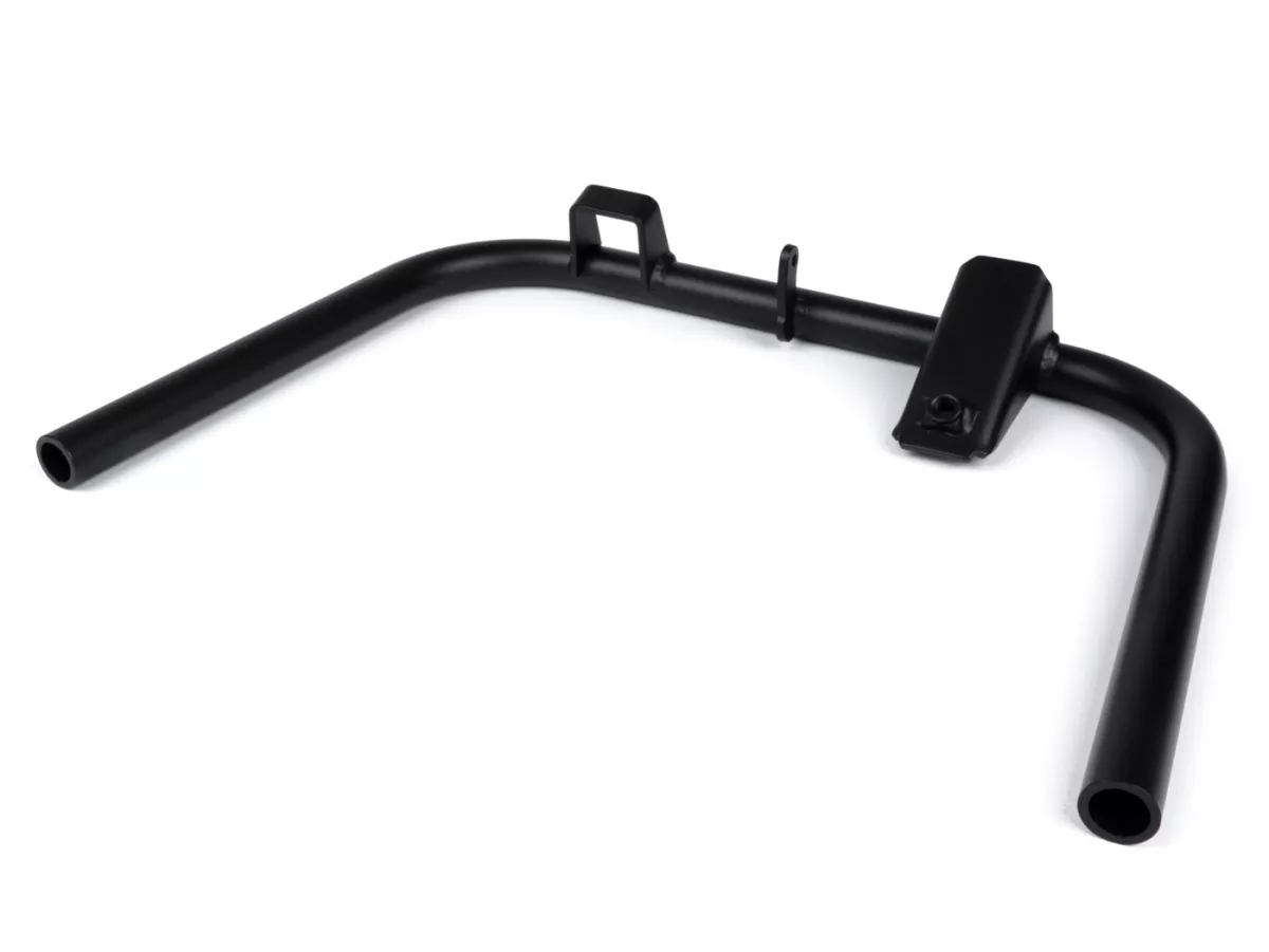 Caballete central -BGM PRO Soft Stop V2 System Ø=20mm- Vespa Smallframe (10) (1972-) V50, V90, PV125, ET3 - Negro