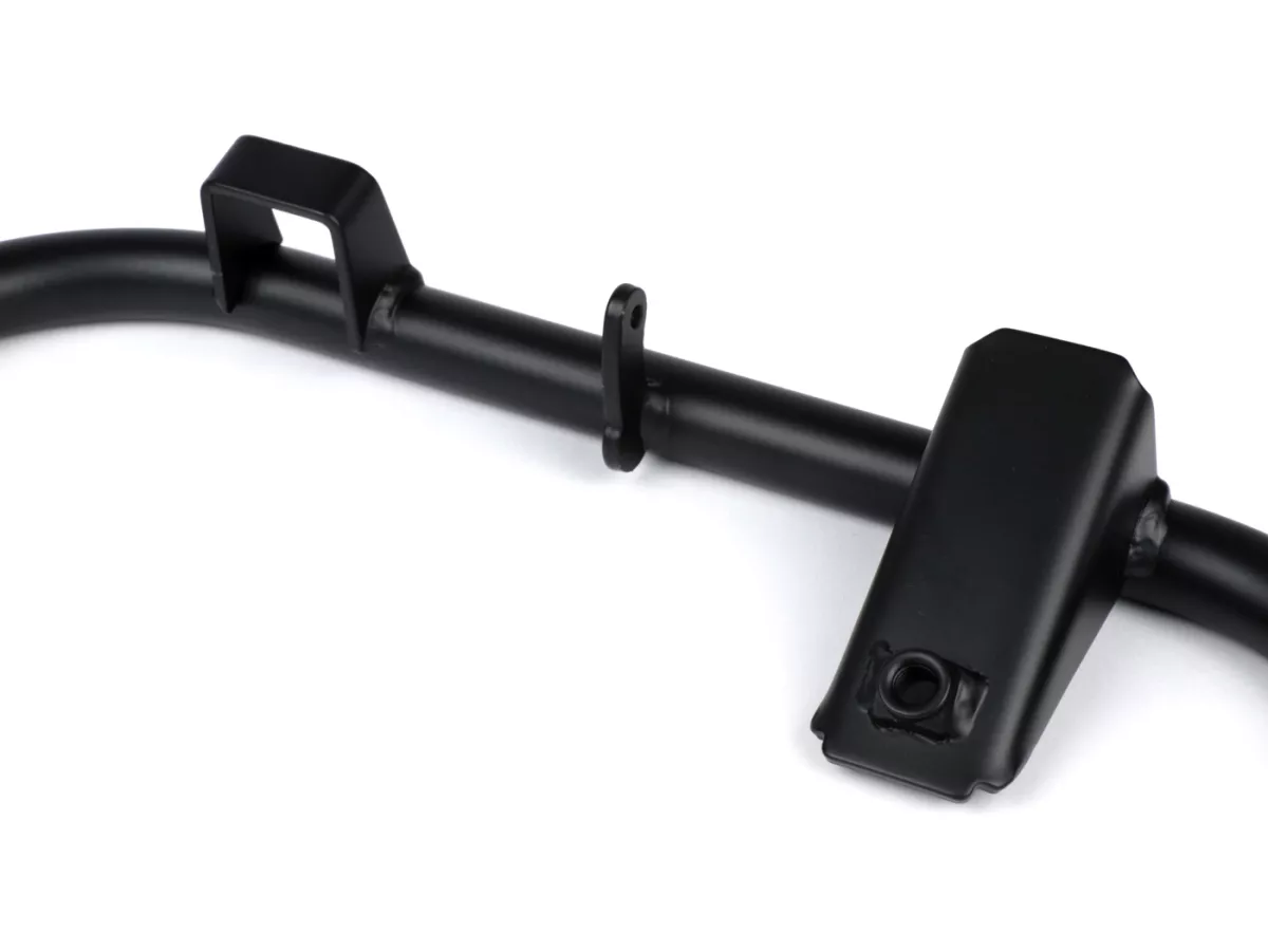 Caballete central -BGM PRO Soft Stop V2 System Ø=20mm- Vespa Smallframe (10) (1972-) V50, V90, PV125, ET3 - Negro