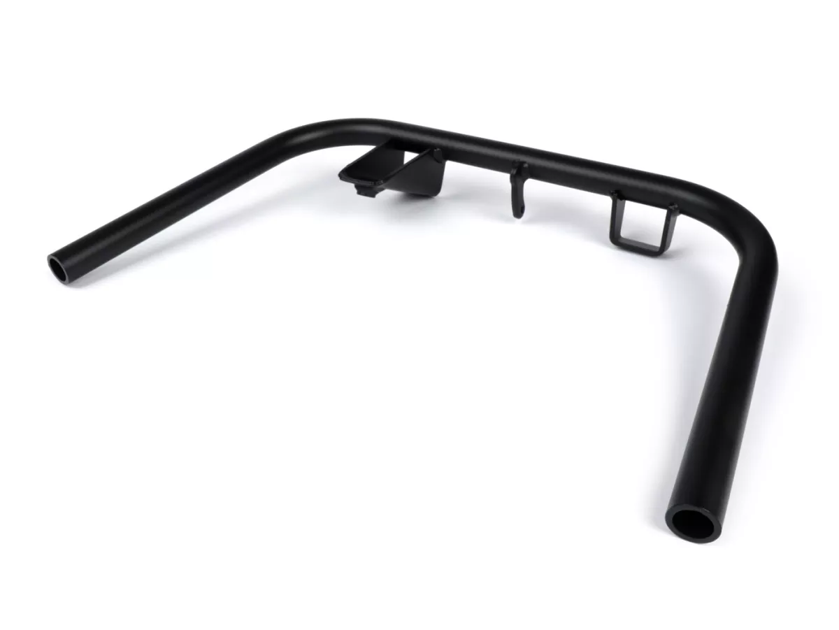 Caballete central -BGM PRO Soft Stop V2 System Ø=20mm- Vespa Smallframe (10) (1972-) V50, V90, PV125, ET3 - Negro