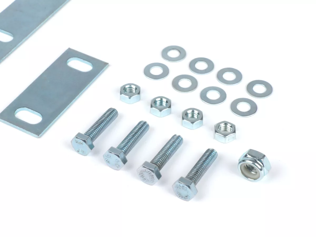 Caballete central -BGM PRO Soft Stop V2 System- Vespa (8) 125 Largeframe VNB2T (9001-), VNB3T, VNB4T, VNB5T, VNB6T, VNC1T Super, Vespa 150 VBB2T (17451-), VBB2T, VBC1T Super - Cromo