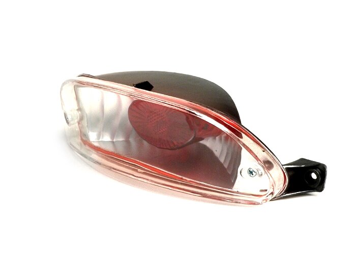 Lampu belakang -BGM STYLE kaca bening neon Peugeot Speedfight1 - merah