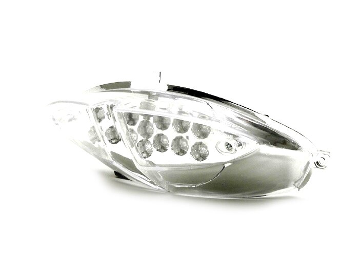 Tail light -BGM ORIGINAL smooth lens 15 LED with indicator function- Peugeot Speedfight2