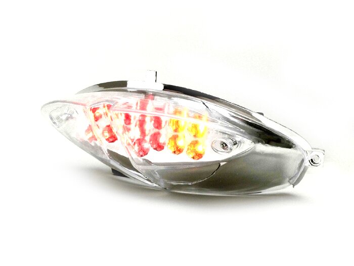 Tail light -BGM ORIGINAL smooth lens 15 LED with indicator function- Peugeot Speedfight2