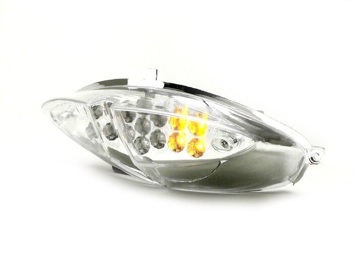 Tail light -BGM ORIGINAL smooth lens 15 LED with indicator function- Peugeot Speedfight2