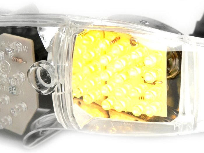 Bakljus -BGM ORIGINAL klarglas LED- Gilera Runner (upp till 2005)