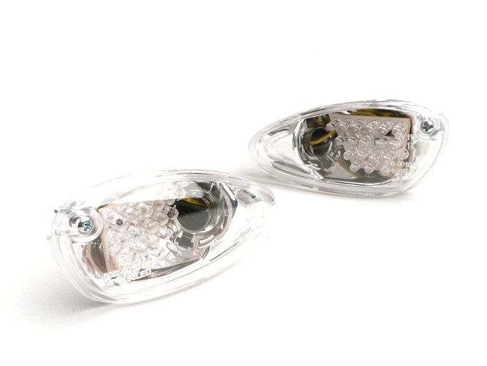 Pair of indicators -BGM ORIGINAL, LED- Gilera Runner (-2005) - amber