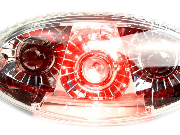 Tail light -OEM QUALITY smooth lens- Peugeot Ludix