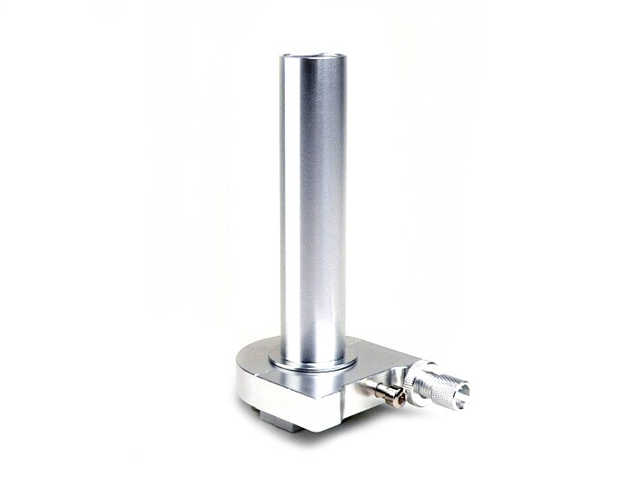 Quick action throttle grip -OEM QUALITY CNC- silver