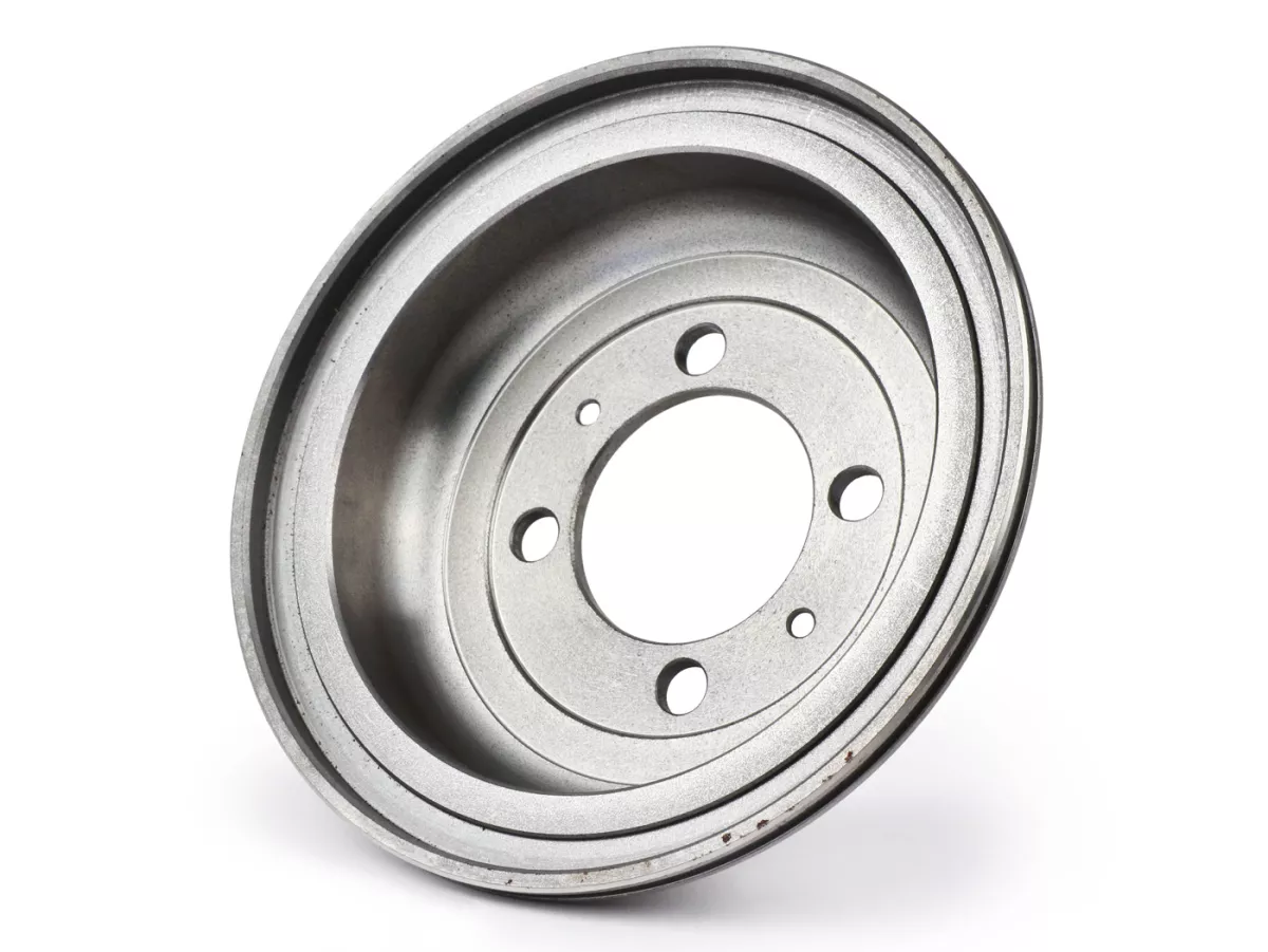 Tamburo freno posteriore 8 pollici -BGM PRO ghisa grigia- Vespa Wideframe V1-15, V30-33, VU, VM, VN, VL, VB, VBA, VBB, VNA, VNB, ACMA, Hoffmann