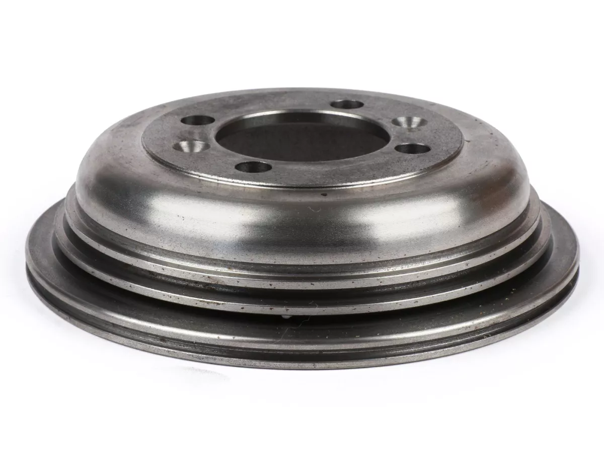 Tamburo freno posteriore 8 pollici -BGM PRO ghisa grigia- Vespa Wideframe V1-15, V30-33, VU, VM, VN, VL, VB, VBA, VBB, VNA, VNB, ACMA, Hoffmann