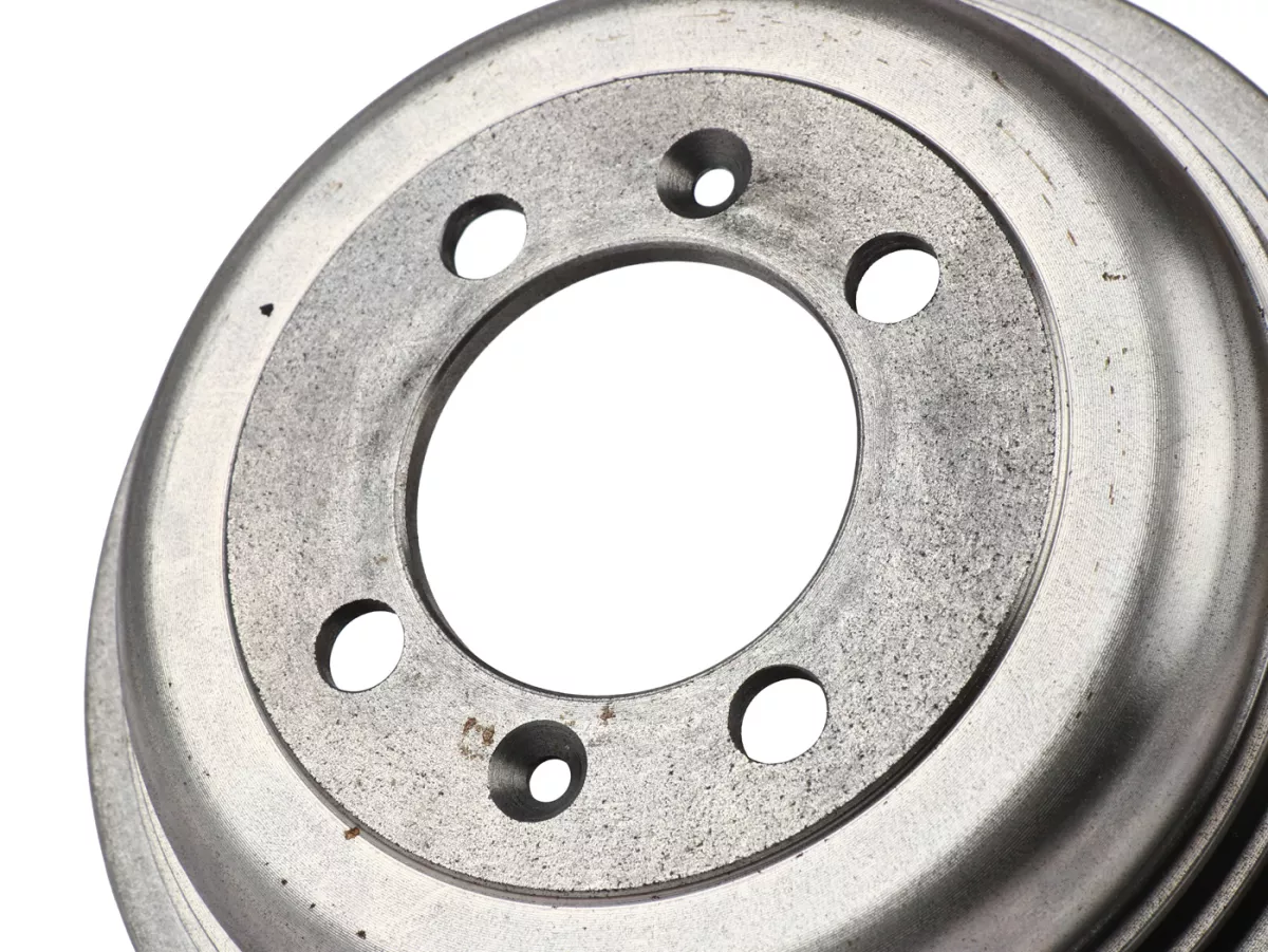Tamburo freno posteriore 8 pollici -BGM PRO ghisa grigia- Vespa Wideframe V1-15, V30-33, VU, VM, VN, VL, VB, VBA, VBB, VNA, VNB, ACMA, Hoffmann