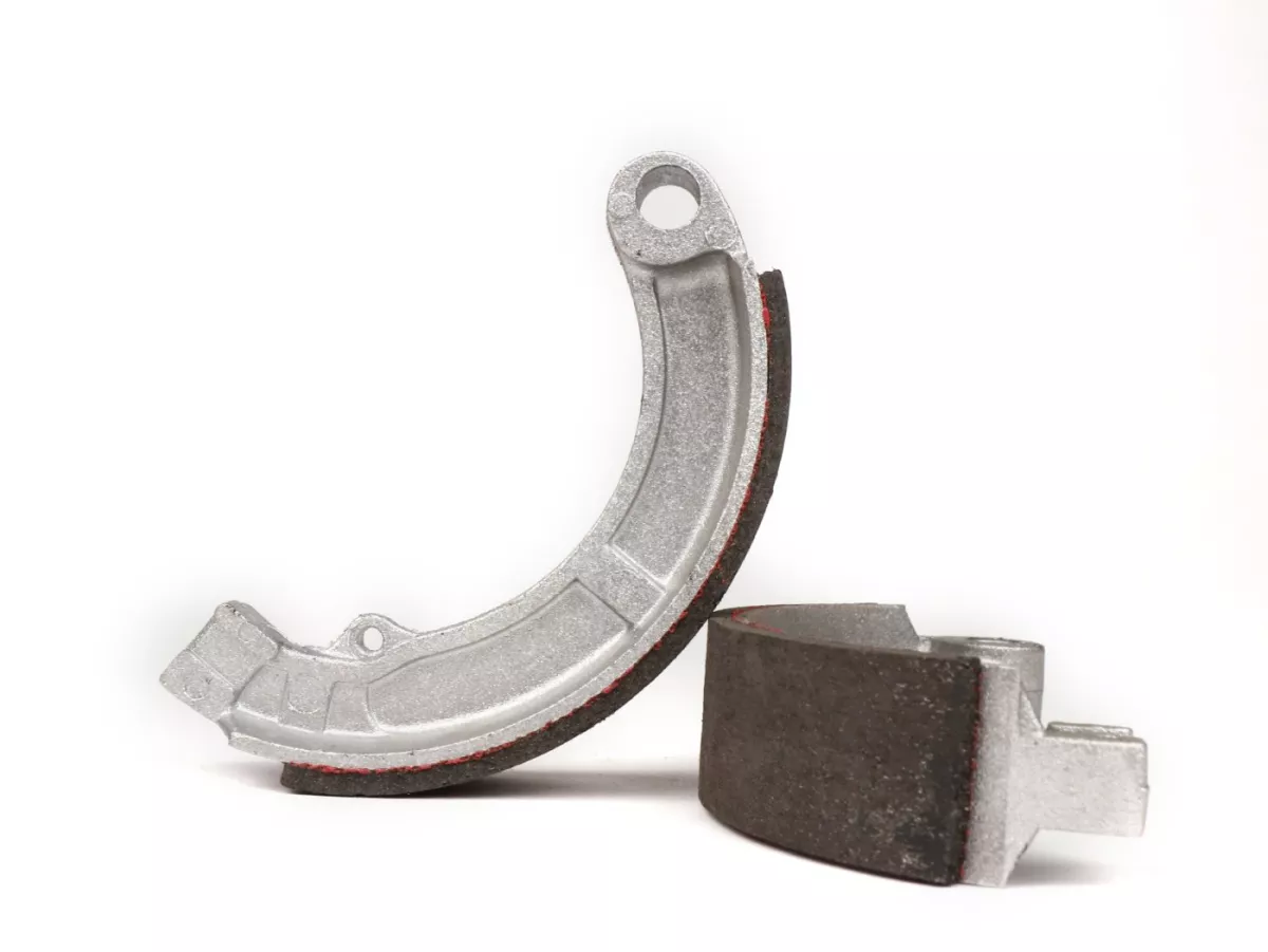 Ganasce freno -BGM PRO Ø=127x28mm- Vespa 8 posteriore, 2 supporti, Vespa Super (h)