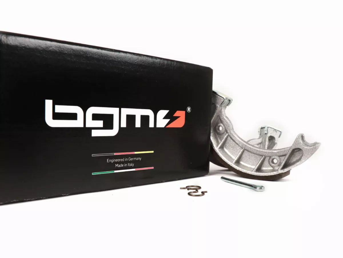 Zapatas de freno -BGM PRO Ø=104x20mm- Piaggio Bravo, Piaggio Ciao, Piaggio Grillo, Piaggio Si, Piaggio Superbravo, Piaggio Vespino F9, Piaggio Velofax