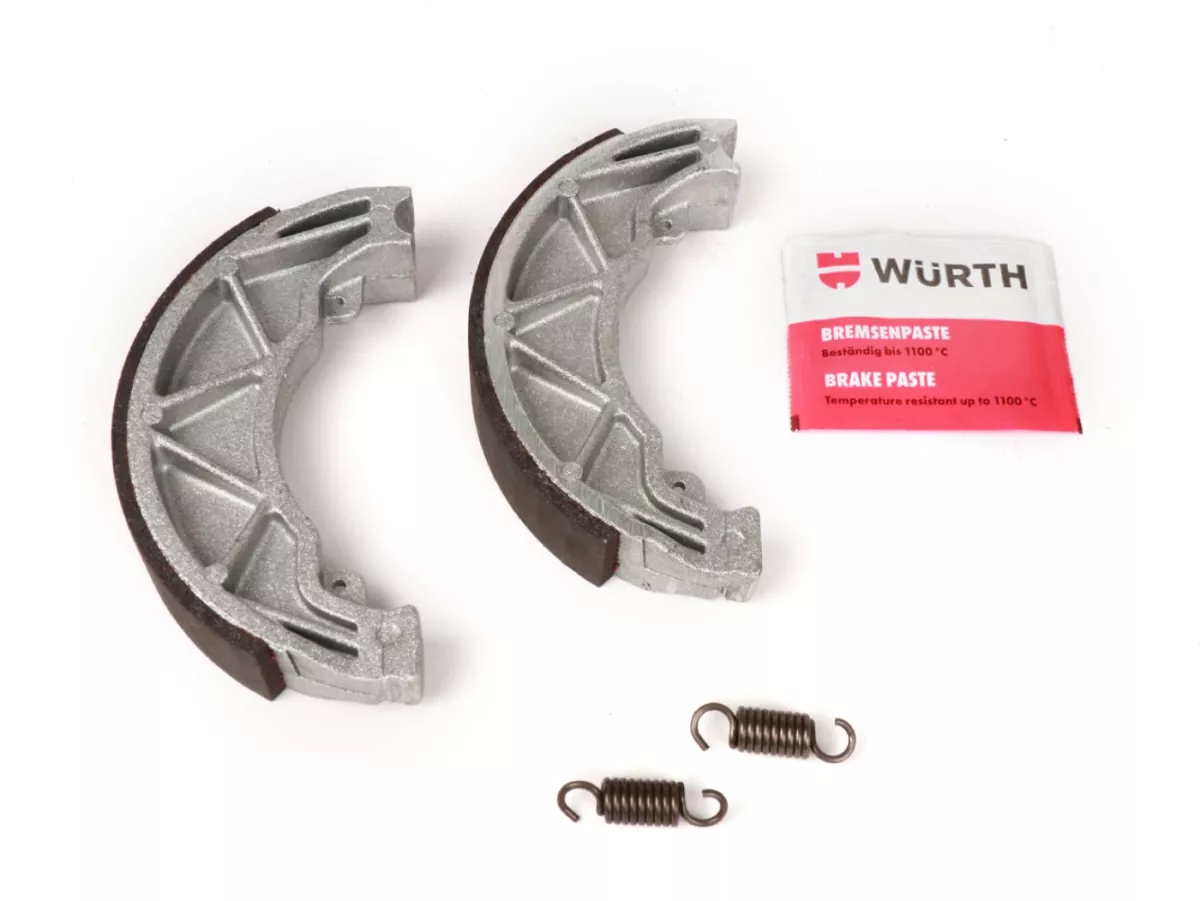 Brake shoes -BGM PRO Ø=140x25mm rear- Runner 125 FX, 180 FXR 2-stroke, Italjet Dragster 125 / 180, Hexagon LX 125, LXT 180, GT 250, Piaggio Skipper 125, Liberty 50/125/150/200, Piaggio Fly 125/150