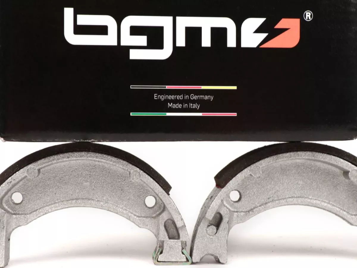 Brake shoes -BGM PRO Ø=110x25mm- YAMAHA BWs 50, Neos 50, Why, Axis, Slider, MBK Bosster 50, Ovetto 50, Flipper, Stunt, Forte, KEEWAY Flash, Focus, RY6, RY8, Matrix, F-Act, GENERIC Roc, Ideo, XOR, CPI Aragon, Oliver, Formula R, Popcorn, Hussar