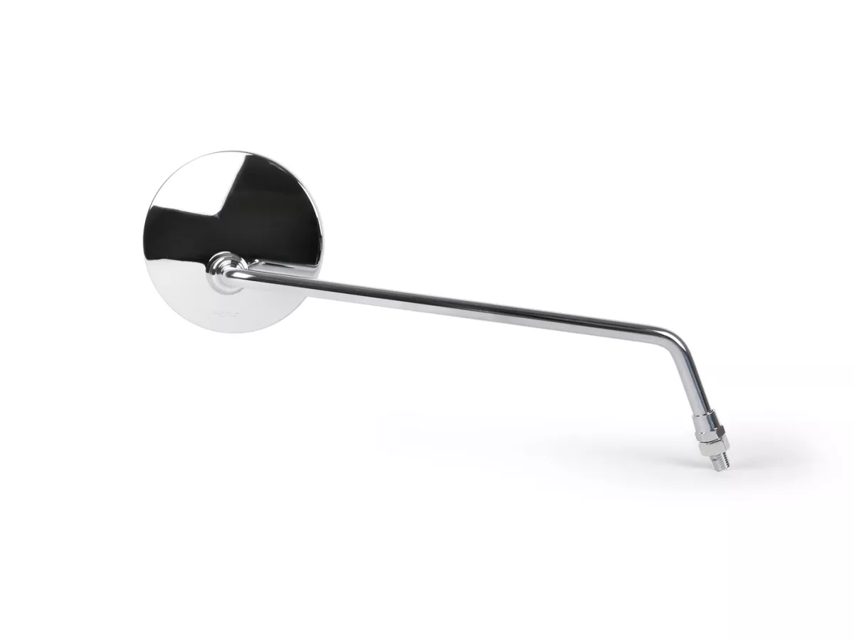 Rétroviseurs -BGM PRO, Ø=105mm- Vespa V50, 50N, PV125, ET3, Rally, Sprint, PX, Super, TS125, GT125, GTR125, GL150, SS180 - chromé, droit