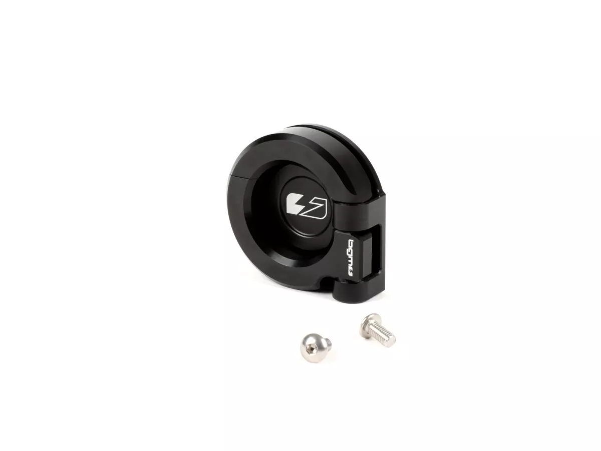 Luggage hook -BGM PRO aluminium CNC- Vespa GT, GTS, GTV, GTL, S - 50-300cc - black