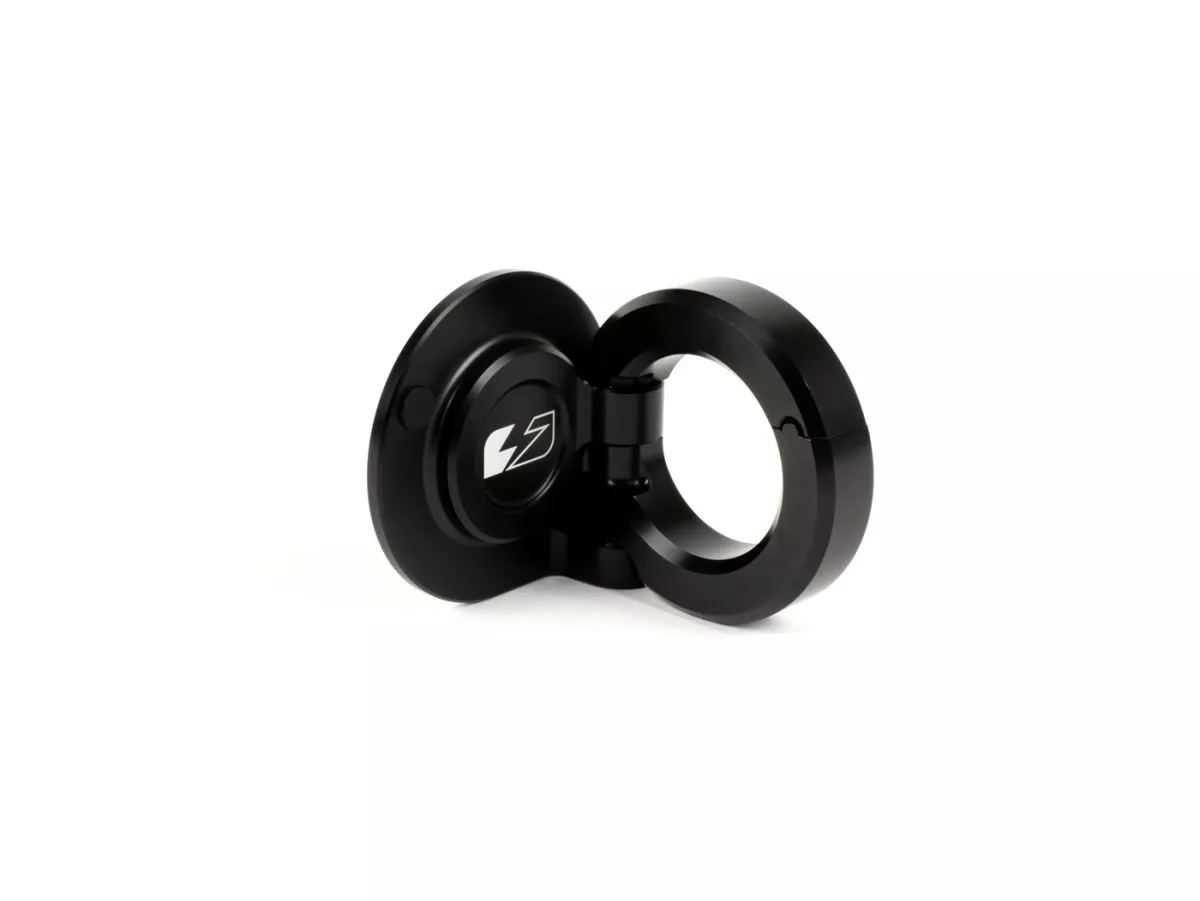 Luggage hook -BGM PRO aluminium CNC- Vespa GT, GTS, GTV, GTL, S - 50-300cc - black