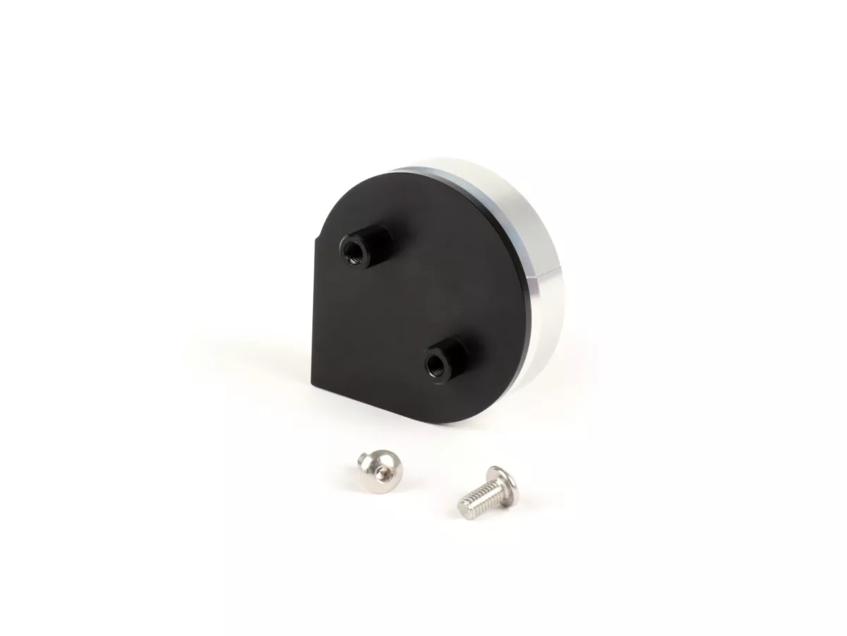 Gancio portapacchi -BGM PRO Alluminio CNC- Vespa GT, GTS, GTV, GTL, S - 50-300cc - Argento