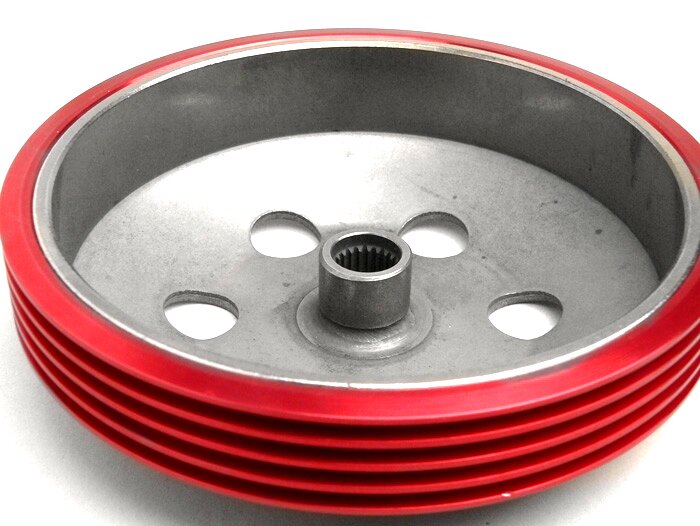 Bel kopling -KUALITAS OEM- Piaggio / Gilera 50-100 ccm (2-tak, 4-tak), Peugeot 50 ccm, Honda 50 ccm, Kymco 50 ccm, SYM 50 ccm, GY6 (4-tak) 50ccm Ø = 107mm
