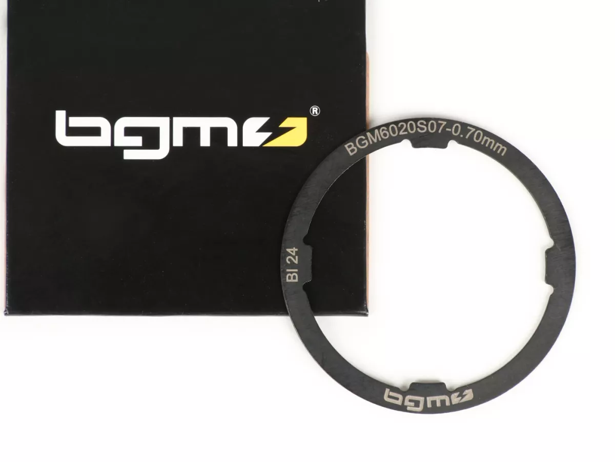 Cincin bahu -BGM ASLI- Vespa Smallframe V50, PV125, ET3, PK - Largeframe PX Lusso (1984-), Cosa, T5 125cc - 0.70mm (+0.0 /- 0.04mm)