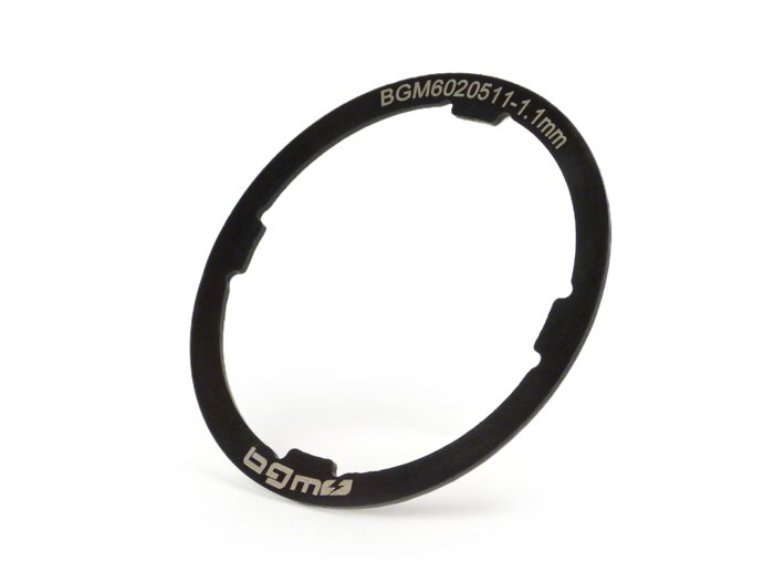 Axelring -BGM ORIGINAL- Vespa Smallframe V50, PV125, ET3, PK - Largeframe PX Lusso (1984-), Cosa, T5 125cc - 1,10mm (+0,0 /- 0,04mm)