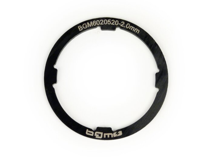 Gearbox shim -BGM ORIGINAL- Vespa Largeframe VNA, VNB, VBA, VBB, GL, Sprint, GT, GTR, TS, Rally, PX (-1984) - 2,00mm (+0,0 /- 0,04mm)