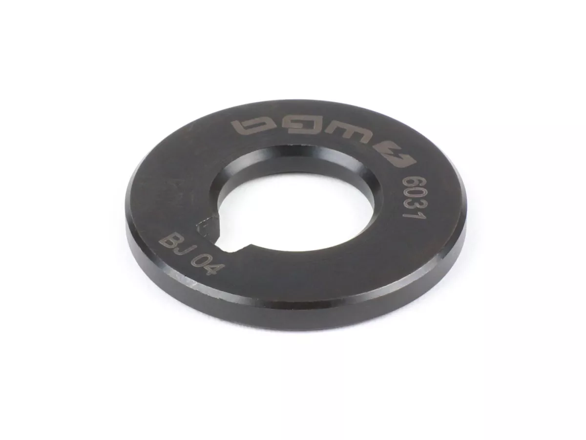Shim on crankshaft below clutch (34.5x15.5x3.3mm) -BGM ORIGINAL- Vespa PX80, PX125, PX150, PX200, T5 125cc, Cosa125, Cosa200, Rally180 (VSD1T), Rally200 (VSE1T), Sprint150 Veloce (VLB1T), TS125 (VNL3T)