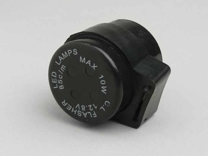 Relai flasher -UNIVERSAL 3-pin LED- 12V 0,1-0,85A DC - (1,2-10 Watt)