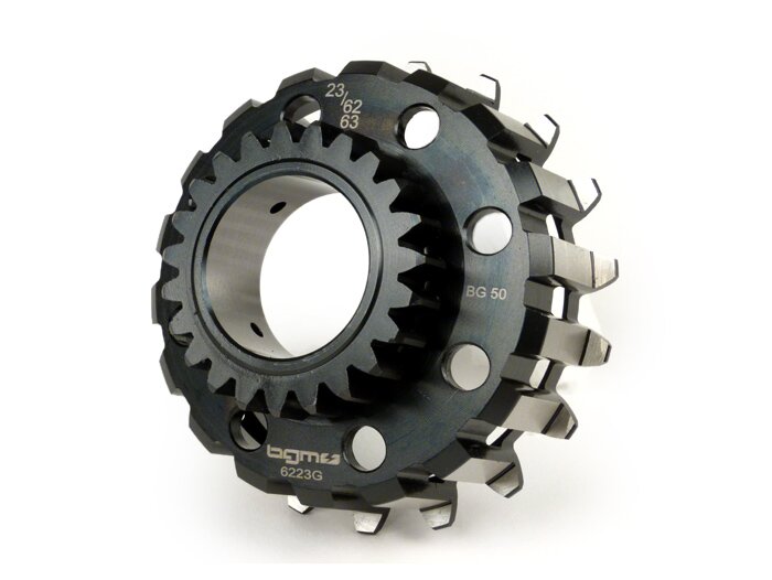 Koppelingspen -BGM PRO- Vespa Cosa2, PX (1995-), BGM Superstrong, Superstrong CR - (voor 62/63 tands primair wiel, rechtvertand) - 23 tanden