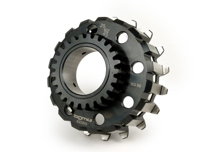 Koppelingspen -BGM PRO- Vespa Cosa2, PX (1995-), BGM Superstrong, Superstrong CR - (voor 62/63 tands primair wiel, rechtvertand) - 25 tanden