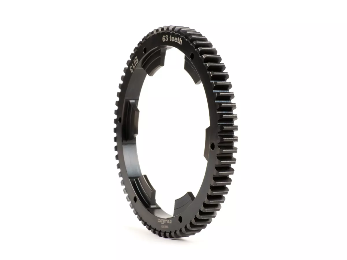 Pignon élastique -BGM PRO- Vespa Wideframe VM, VN, VL, VB, GS150 (VS5 102950-), Largeframe VNA, VNB, VBA, VBB, VGLA, VGLB, VNC (-011000) - 63 dents (dents droites)